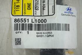 86551l1000 Hyundai Genuine Front Bumper Bracket Retainer Left Lh Sonata 20-21