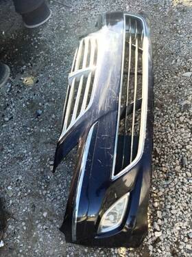 865613m510 Hyundai Front Bumper Sedan Fits 12-14 Genesis Complete W Grill Fog Lights