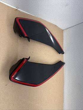 86566-m7600 Hyundai 2022 2023 Kia Forte Gt Line Front Bumper Lower Valance Side Trims L.r