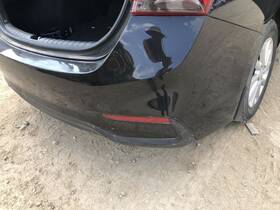 86631j0000 Hyundai 2018 2019 2020 Accent Rear Bumper Assembly Abp Black Fits Sedan 883350