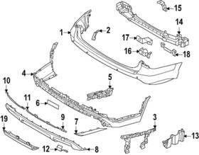 86697-s8ca0 Hyundai Genuine Side Bracket