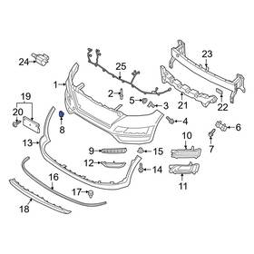 86519d3500 Hyundai Oe For Tucson 2019-2021 Front Tow Eye Cap