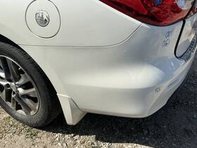 187-00885c Infiniti Rear Bumper Cover With Park Assist Fits 14-15 Qx60 862415
