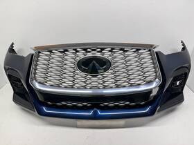 62022-5vg0h Infiniti 2022 2023 2024 2025 Qx55 Front Bumper Cover Grille Oem Blue