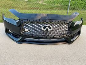 620225caoh Infiniti 2017 - 2021 Q60 2d Coupe Front Bumper Oem Inch No Shipping