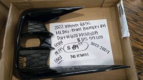 620745vg0a Infiniti 2022 Qx55-mldg Front Bumper Rh