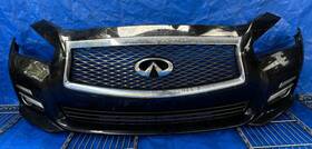 62254-4hb0a Infiniti 2014 - 2017 Q50 Front Bumper Cover Assembly Black # Nb2-frs946