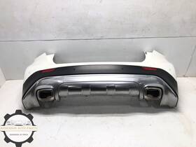 5dj0h Infiniti 85022 2017-2019 Qx30 Rear Bumper Cover With Pdc Sensors And Harness Oem