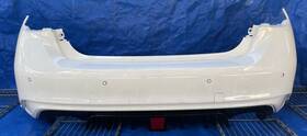 85022-6hh1h Infiniti 2018-2020 Q50 Rear Bumper Cover White Qaa With Park Assist #nb2-bks934