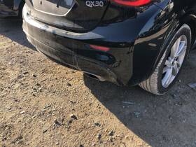 Hem225da0h Infiniti 2017 2018 2019 Qx30 Rear Bumper Assembly Black Without Park Assist 902692