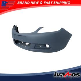 Iatv85500v Ivamos Replacement Front Bumper Cover With Fog Lamp Holes Fit For 2012-2017 Buick Verano
