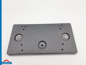 6w8317n393aa Jaguar Xk X150 Front Outer Bumper Cover License Plate Bracket 07-09 Oem