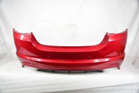 C2z14002 Jaguar 12-15 Xf Rear Bumper Cover Panel W Parking Sensors Oem Firenze Red