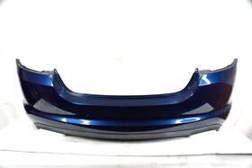 C2z14002xxx Jaguar 12-15 Xf Xfr X250 Rear Bumper Cover Assembly Black With Sensor Holes Oem