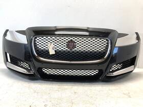 Gx63-17e951-a Jaguar 2016-2020 Xf Front Bumper Cover With Grille Headlight Washers And Sensors Oem