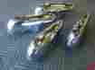 Bd9859 Jaguar Mk Viii And Ix Bumper Over Riders Full Set