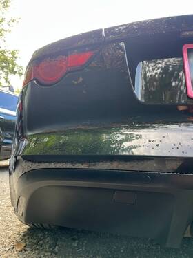 T2r5298 Jaguar F-type X152 2014-2020 Rear Bumper Tow Eye Cover