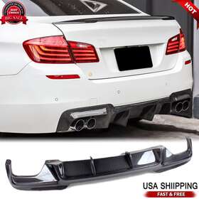 Kjc-bmef1005 Jcsportline For Bmw F10 528i 535i 550i M-sport 12up Real Carbon Rear Bumper Diffuser Lip Kit