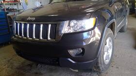 105-00531a Jeep Front Bumper Laredo Without Adaptive Cruise Fits 11-13 Grand Cherokee 10292284