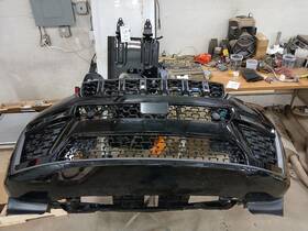 105-10782a Jeep Front Bumper With Forward Collision Warning Fits 22-24 Grand Cherokee 3139736