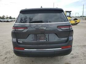 190-10573 Jeep Rear Bumper Cover For 22-23-24 Grand Cherokee Laredo Single Exhaust