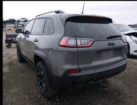 Jeep 68410391aa 19-22 Cherokee Rear Lh Left Driver Side Corner Bumper Cover Sting Gray Oem