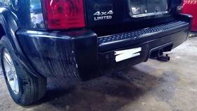 190-00469b Jeep/plymouth Truck Rear Bumper With Trailer Hitch Fits 06-10 Commander 10266167