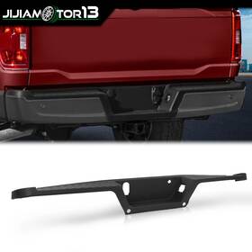 J-02ets1201abk Jijiamotor13 Rear Bumper Top Step Pad Cover With Tow And Park Aid Fit For 2015-2020 F-150 Ford
