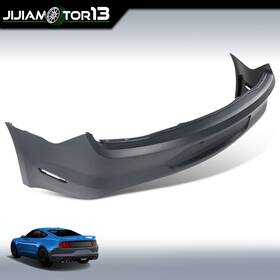 Jijia070802 Jijiamotor13 Fit For 18-23 Ford Mustang Rear Bumper Cover Fascia Without Park Sensor Holes
