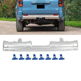 8aptbp379 Jx Rear Bumper Cover Face Bar Lower Board Silver For Toyota 4runner 2025