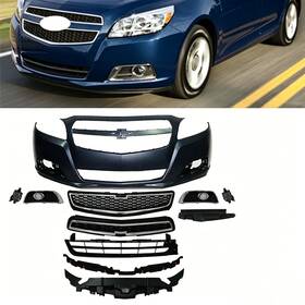 Kcptgc494 Jx For Chevrolet Malibu 2013 Bumper/grille/foglamp/support/frame/deflector Of 11pcs