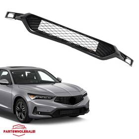 Ptwl9130gbk Jx Front Bumper Lower Grille For 2023 2024 2025 Acura Integra Ac1036108 Gloss Black