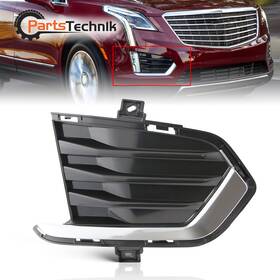 1kpgm1230130 Karpal Front Fog Light Lamp Bezel Cover Right Passenger Side For Cadillac Xt5 2017-2022