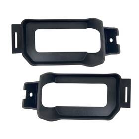 Gm1038285 Karparts360 For Chevy Silverado 1500 2022-2024 Tow Hook Bezel Driver And Passenger Side Pair