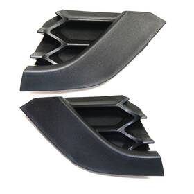Klx-pair-ksi-717735e-cl360a50 Karparts360 For Toyota Rav4 2016-2018 Tow Eye Cover Driver And Passenger Side Pair Textured
