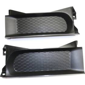 Llx-ch1037112-cl360a71 Karparts360 For Ram 1500 2013-2021 Tow Hook Hole Bezel Set Driver And Passenger Side Pair