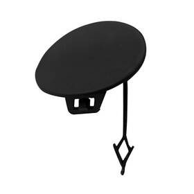 Llx-ch1129100-cl360a70 Karparts360 For Jeep Cherokee 2014 15 16 2017 Tow Hook Cover Rear Made Of Teo/abs Plastic