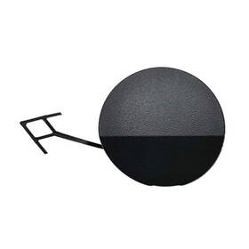 Llx-gm1129146-cl360a70 Karparts360 For Gmc Terrain 2018-2024 Tow Hook Cover Rear Textured Black Gm1129146