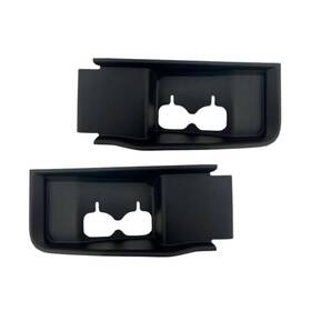 Llx-pair-fo1038221-cl360a71 Karparts360 For Ford F-450/f-550 Super Duty 2020-2022 Tow Hook Bezels Driver&passenger Side