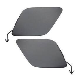 Llx-pair-lx1029120-cl360a71 Karparts360 For Lexus Ux250h 2019-2023 Tow Hook Cover Driver And Passenger Side Pair Front