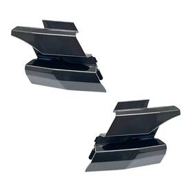 Llx-pair-lx1212110-cl360a70 Karparts360 For Lexus Nx300/nx300h 2018 2019 Tow Hook Cover Driver And Passenger Side Pair