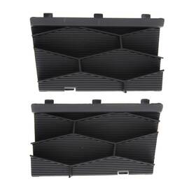 Karparts360 Ma1029103 For Mazda Cx-9 2010-2012 Bumper Tow Hook Covers Driver And Passenger Side Pair