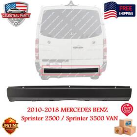 14140779 Keystone Automotive Operations New Bumper Cover Rear Textured Gray For 2010-2018 Mercedesbenz Sprinter 2500 Van