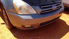 105-50148b Kia Front Bumper With Fog Lamps Fits 06-12 Sedona 237596