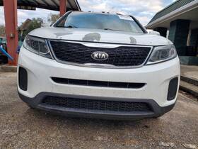 105-59822b Kia 2014 2015 Sorento Lx Oem Front Bumper Swp With Upper And Lower Grille