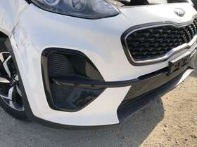 86511d9500 Kia 2020 Sportage Front Bumper Assembly White Without Fog Lamps Fwd