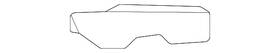 86525-l3300 Kia Genuine Bumper Cover Bracket