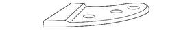 86552-3w000 Kia Genuine Upper Bracket