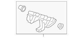 86614-d5000 Kia Genuine Side Bracket
