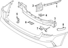 86637-r5aa0 Kia Genuine Lower Bracket